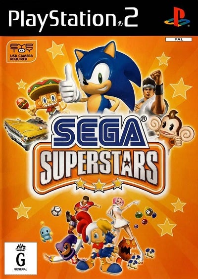 Sega Superstars Refurbished PS2 Playstation 2 Game